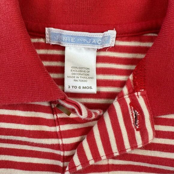 Janie and Jack World Traveler Striped Polo Shirt - Picture 2 of 5